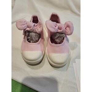 Chus New Little Girl Shoes Size 28 (Eur) (US 11) Pink With Sticky Closure,